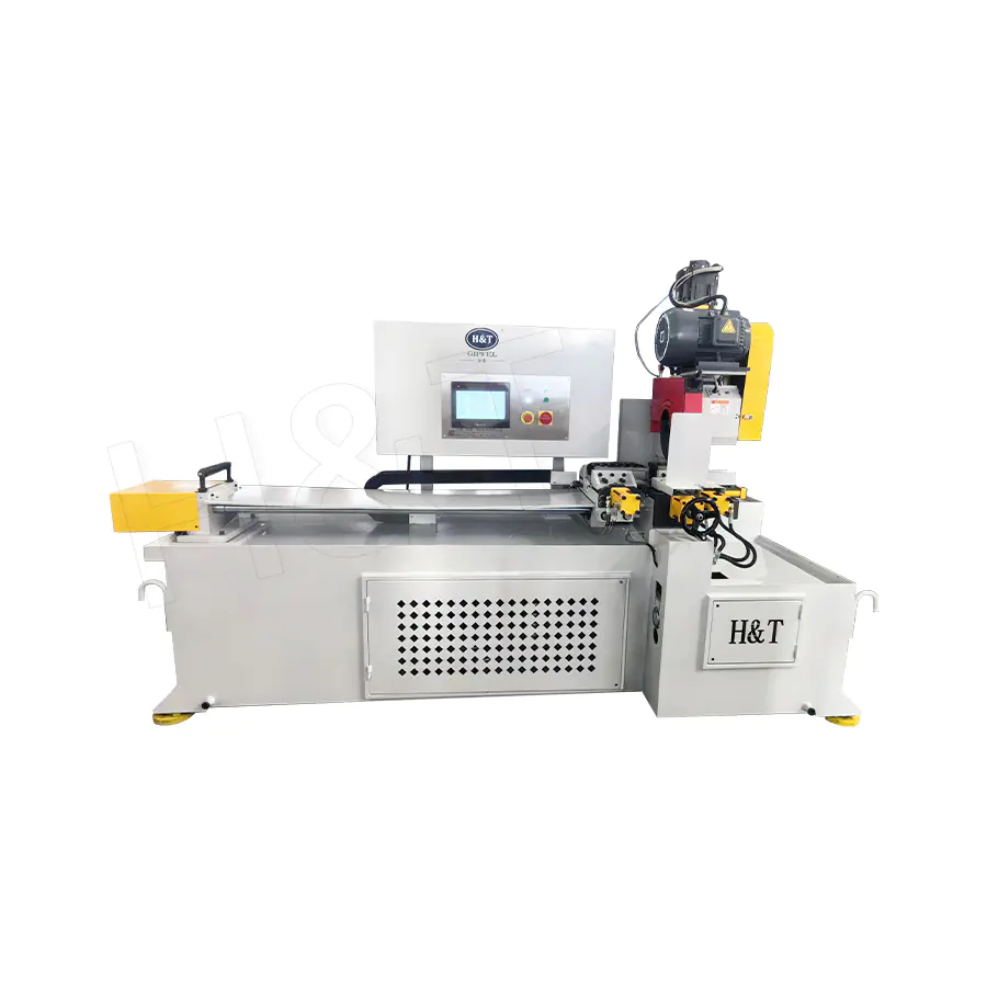 Máy cắt cưa tròn kim loại có cấp liệu tự động